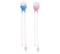 Toddmomy Dispositivos para Limpiar los Mocos de Silicona para Bebés, 2 Piezas, Fácil de Limpiar, Adecuado para Uso en Casa y Viaje, Aspirador Infantil Seguro y Eficaz