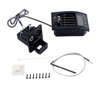 Toddmomy Ecualizador De Línea Azul De Cinco Bandas Pastilla De Guitarra De Bandas Preamplificador De Guitarra Para Afinación Manual Automática Sin Batería Modelo Negro