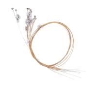 Toddmomy Edamame Tiras Laya Kit de Mantenimiento de Instrumentos Cuerdas de Metal y Remaches para Entusiastas del Arpa de Lira Accesorios para Instrumentos Musicales