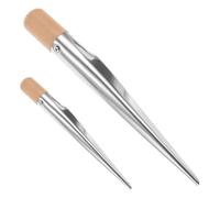 Toddmomy Empalmador de Cuerdas y Herramientas para Trenzar Líneas Marinas 2 Piezas Acero Inoxidable Tamaño Pequeño y Mediano para Uso en Barcos y Actividades Náuticas