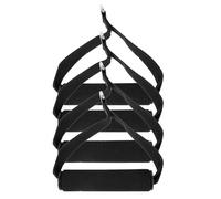 Toddmomy Empuñaduras Ergonómicas de ABS y Nailon Reforzado para Bandas Elásticas, Paquete de 4 para Ejercicios de Fuerza en Gimnasio y Hogar Color Aleatorio