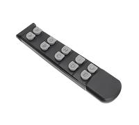 Toddmomy Entrenador De Dedos Para Guitarra De Abs Portátil Negro, Herramienta Para Ejercicios De Mano y Práctica De Escalas, Accesorio Adecuado Para Principiantes y Entrenamiento De Acordes