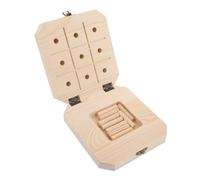 Toddmomy Equipo De Entrenamiento Sensorial De Madera Tablero De Actividades Sensoriales Juguetes Montessori para Preescolar Desarrollo De Motricidad Fina Aprendizaje Educativo para Pequeños
