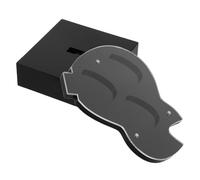 Toddmomy Estuche Organizador de Púas de Guitarra Acrílico Transparente Soporte Estable para Púas Caja Protectora Antipolvo Portátil para Músicos y Coleccionistas