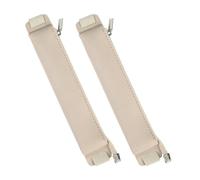 Toddmomy Estuche para Lápices Tipo Carpeta, Estuche para Lápices y Libros, PU, Beige, 2 Piezas, Gran Capacidad, Cremallera, para Oficina y Estudiantes