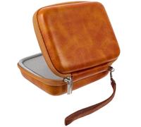Toddmomy Estuche para Púas De Guitarra De Diseño Portátil Bolsa De Almacenamiento De Gran Capacidad De Nylon y Piel Sintética para Músicos Organizador Resistente y Práctico Accesorio para r