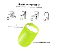 Toddmomy Extensor De Grifo Ajustable Para Niños Kit 4 Piezas Multicolor Para Lavabo Material Seguro Uso Hogar y Baño Diseño Divertido Para Niños