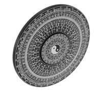 Toddmomy Feng Shui Compass Small Metal Bagua Pan Portable Traditional Taoist Tool Elegant Gift Box For Home Office Travel
