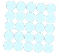 Toddmomy Fichas de Bingo Transparentes 19Mm Contadores de Aprendizaje de Plástico 100 Piezas Discos de Acrílicos Fichas de Juego para Actividades Familiares y Educación