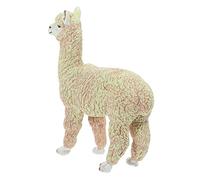 Toddmomy Figurita De Alpaca De Plástico Realista para Decoración Infantil De Animales Juguete Educativo para Aprendizaje y Decoración De Habitaciones