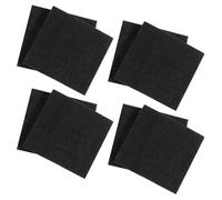 Toddmomy Filtros de Carbón Activado para Caja de Arena de Gato 8 Piezas Cuadradas 65 X6 X 1Cm Absorbente de Olores para Arenero y Cubo de Compost Recambios Desodorantes para Mascotas