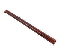 Toddmomy Flauta Instrumento de Viento de Bambú Marrón Étnica Tradicional 6 Agujeros Tallado a Mano para Folclóricos y Clases para Principiantes y Músicos Avanzados