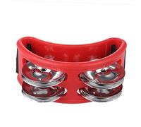 Toddmomy Foot Tambourine Percussion Instrument With Metal Jingle Bells Percussion Jingle Bells For Acoustic Sets And Jam Sessions