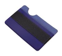 Toddmomy Funda Adhesiva para Teléfono Móvil Parche Trasero de Voltaje con Banda Elástica, Soporte Elástico Azul para Tarjetas y Bolsillo Trasero, Monedero Portátil y Compacto