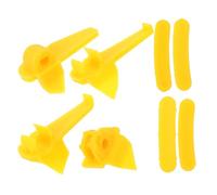 Toddmomy Funda Juegos Amarillo Protectora Desgaste para Resistente al Protectores de Plástico y 4 Máquinas Neumáticos para Uso Personal Comercial