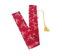 Toddmomy Funda para Espada de Artes Marciales Taichi, Bolsa de Seda Suave con Bordado de Motivo Floral, Estuche de Transporte de 12,7 X 135 Cm para Esgrima y Cosplay, Accesorio Funcional