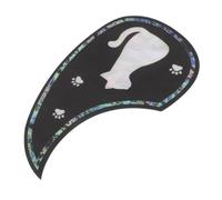 Toddmomy Golpeador de Guitarra Acústica Protector Adhesivo Resistente Rayones Diseño de Pata de Gato para Instrumentos Acústicos y Clásicos