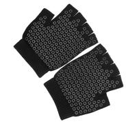 Toddmomy Guantes de Yoga para Mujer Antideslizantes de Algodón Absorción de Sudor para Entrenamiento y Escalada Accesorios Deportivos Cómodos y Funcionales