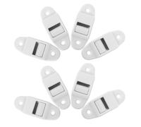 Toddmomy Guía de Correa Limpiador para Persianas Enrollables de Plástico Blanco Cepillo Interno para Reducción de Ruido Pack de 8 Unidades en Sistemas Automatizados