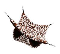 Toddmomy Hamaca Cálida para Mascotas Hamaca Doble para Hámster Conejillo De Indias Cobaya Cama Cómoda Nido para Dormir Invierno Colgante para Ratas Ardillas Cama De Rede para Chinchillas