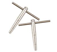 Toddmomy Herramienta Para Reparación y Alineación De Trompetas y Trombones Plateada, Juego Metálico Duradero Manual Instructivo, Accesorio Para Instrumentos De Viento