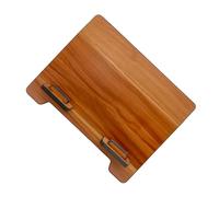Toddmomy Hoja Atril portátil Musical plegable Pararse de oficina soporte desmontable soporte compacto accesorios estante para libros porta recetas para mostrador titular de libro Madera