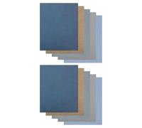 Toddmomy Hojas de Lija de Carburo de Silicio Grano Fino Ultrafinas 10 Piezas Optimizadas para Pulido Detallado para Lijado en Húmedo y Seco en Madera y Metal