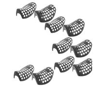 Toddmomy Horma para Zapatos de Plástico Negro para Hombre y Mujer, Previene el Colapso y Promueve la Circulación de Aire, Adecuado para Zapatillas y Cuidado en Casa, Pack de 5 Pares