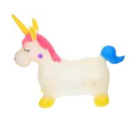 Toddmomy Inflable Caballo Unicornio Seguro para Niñas Diseño Grueso para Desarrollo Equilibrio y Coordinación para Guarderías y