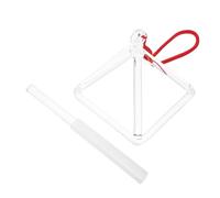 Toddmomy Instrumento Musical de Cristal Pirámide con Herramienta de Sonora para Yoga y Decoración del Hogar