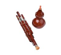 Toddmomy Instrumento Musical Hulusi Chino Tradicional de Abs para Principiantes Buen Sonido y Fácil Aprendizaje Adecuado para Práctica Diaria y Rendimiento Formal