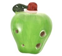 Toddmomy instrumento musical ocarina para Instrumentos para ocarina de porcelana ocarina instrumentos musicales para adultos ocarinas instrumento de ocarina cerámica Verde