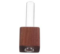 Toddmomy Jarrón Magnético De Tubo De Ensayo De Madera Imán para Florero De Oficina Mini Macetero De Cocina Macetero Magnético De Pared Adecuado para Decoración De Armario De Cocina y Despac
