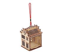 Toddmomy Jaula Pequeña para Grillos Jaula De Cricket De Madera Ligera y Portátil Adecuado para Crianza y Transporte para Niño Niña Aficionados Naturaleza