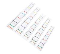 Toddmomy Juego de Pegatinas para Notas de Guía de Dedos Autoadhesiva para Principiantes 5 Piezas Accesorios de Aprendizaje para Cello Etiquetas de Diapasón