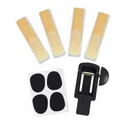 Toddmomy Juego De Recortador De Cañas Para Saxofón 1 Correctora 4 Cañas 4 Almohadillas Ideal Para Sax
