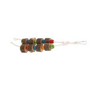 Toddmomy Juguete Colgante para Periquitos y Juguete De Masticar De Madera para Aves para Que Mueren por Roer y