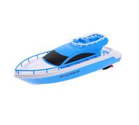 Toddmomy Juguete de baño en lancha rápida: Modelo de Barco de Juguete eléctrico para niños - Yate de Velocidad para Piscina, yate acuático Realista para Fiestas de Verano Infantiles.