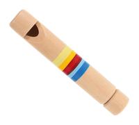 Toddmomy Juguete de Flauta de Madera Deslizante Silbato de Madera para Tirar y Empujar Instrumento de Viento para Juguete Musical para Educación Temprana