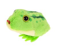 Toddmomy Juguete de Rana Saltando para Juguetes Juguete de tintplate windup Figura Fabricante de Ruido de Rana Juguete de Figura de Lata de Lata Juguete Animal mecánico el plastico