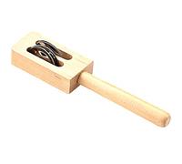 Toddmomy Juguetes de Campana para Instrumento de percusión de Juguete Campanas de percusión Manual Juguete de percusión orff Instrumentos Musicales Infantiles Campanas de la Selva de Madera