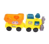 Toddmomy Juguetes de Playa para Juguetes de Arena con Moldes de Tren Carretilla y Pala para Acuáticos y Arenero Infantil Color Aleatorio Color Aleatorio