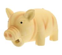 Toddmomy Juguetes Dentición Masticable para Perros de Látex Cerdo Juguete para Cachorros Pequeños para Mascotas Jaulas de Interior