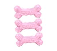 Toddmomy Juguetes para Perros 3 Varillas De Hueso Gran Tamaño para Morder Colores Sueltos