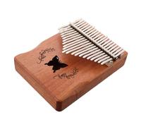 Toddmomy Kalimba Portátil De Teclas Instrumento Musical De Pulgar Para Principiantes Diseño Ligero y Fácil De Tocar Para Niño Niña y Adultos Prácticas Musicales