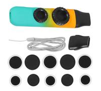 Toddmomy Kazoo Portátil de Plástico Ajuste de Tono Alto, Instrumento Musical Fácil de Tocar, Adecuado para Iniciación Musical Guitarra y Ukelele