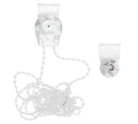 Toddmomy Kit de Reparación Controlador de Persiana Persianas Enrollables para Blanco de Plástico Fácil de Instalar Accesorios Necesarios para Cortinas Enrollables