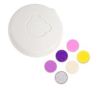 Toddmomy Kit Eléctrico para Cuidado de Uñas Infantiles y Adultos, Afilador Seguro en Tonalidad Clara, Herramienta de Manicura para Bebés y Niños, Pulidor de Uñas para Uso Doméstico y Viaje