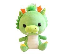 Toddmomy Little Qinglong Toys Animal De Peluche del Dragón Chino Juguete De Peluche De Dibujos Animados Enormes Animales De Peluche Decoración del Año Nuevo Chino Dragon Chino Algodón Verde