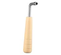 Toddmomy Llave de Afinación Herramienta Profesional Anti Óxido y Desgaste Mango de Madera y Metal Resistente para Instrumentos Musicales para Lira y Autoharp